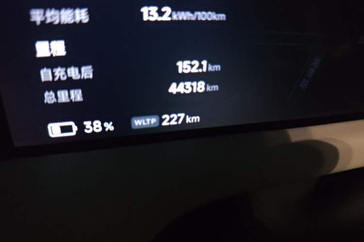 Used XPeng G6 2023 755 Ultra-Long Range Pro Odometer Close Up