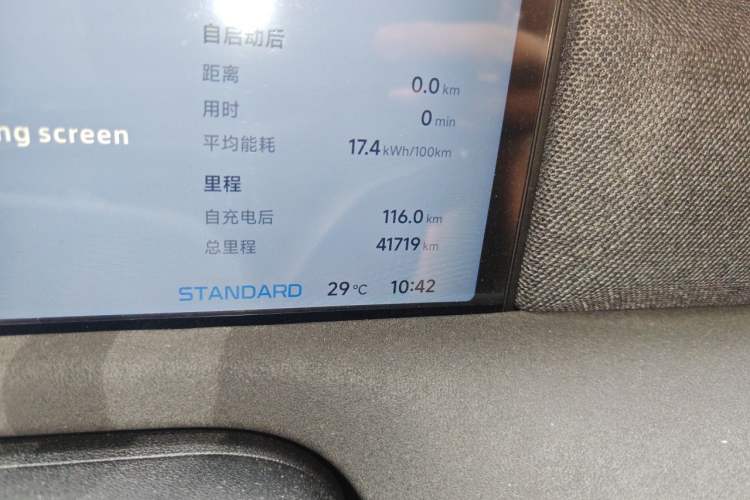 Used XPeng G6 2023 580 Long-Range Pro Odometer Close Up