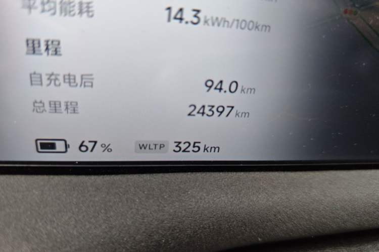 Used XPeng G6 2023 580 Long-Range Pro Odometer Close Up