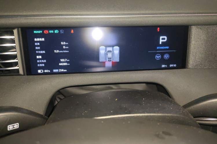 Used XPeng G6 2023 580 Long-Range Pro Odometer Close Up