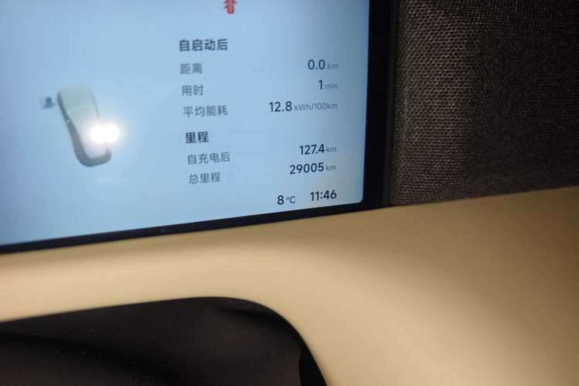 Used XPeng G6 2024 580 Long-Range Plus Odometer Close Up