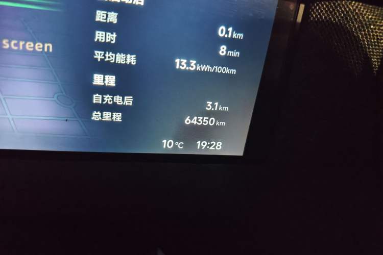 Used XPeng G6 2024 580 Long-Range Plus Odometer Close Up