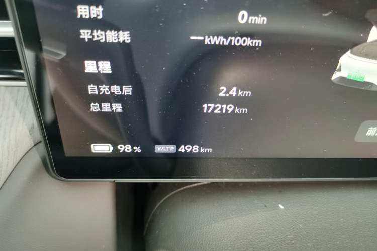 Used XPeng G6 2025 625 Long-Range Max Tech Edition Odometer Close Up