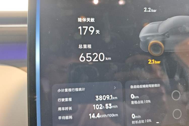 Used XPeng G7 2025 Model—702 Ultra Long Range Instrument Cluster