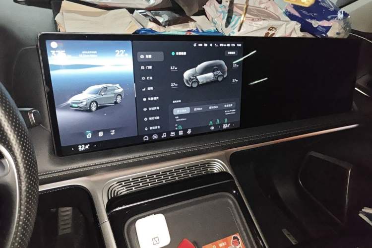 Used XPeng G9 2022 650 Performance Edition Max Audio And AC Panel