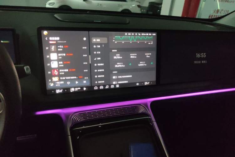 Used XPeng G9 2022 650 Performance Edition Max Audio And AC Panel