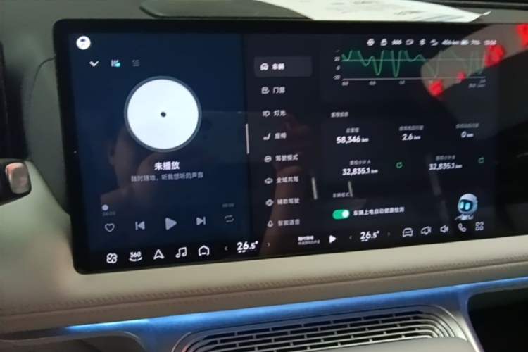 Used XPeng G9 2022 702 Pro Audio And AC Panel