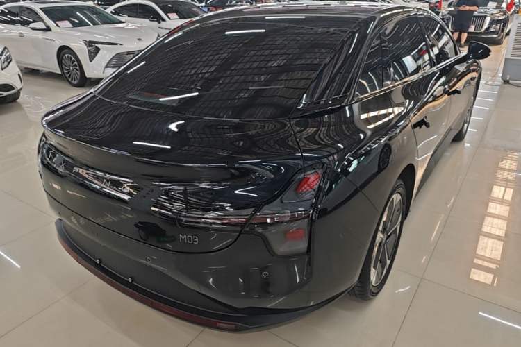 Used XPeng MONA M03 2024 620 with Ultra-Long Range Rear Right 45 Deg
