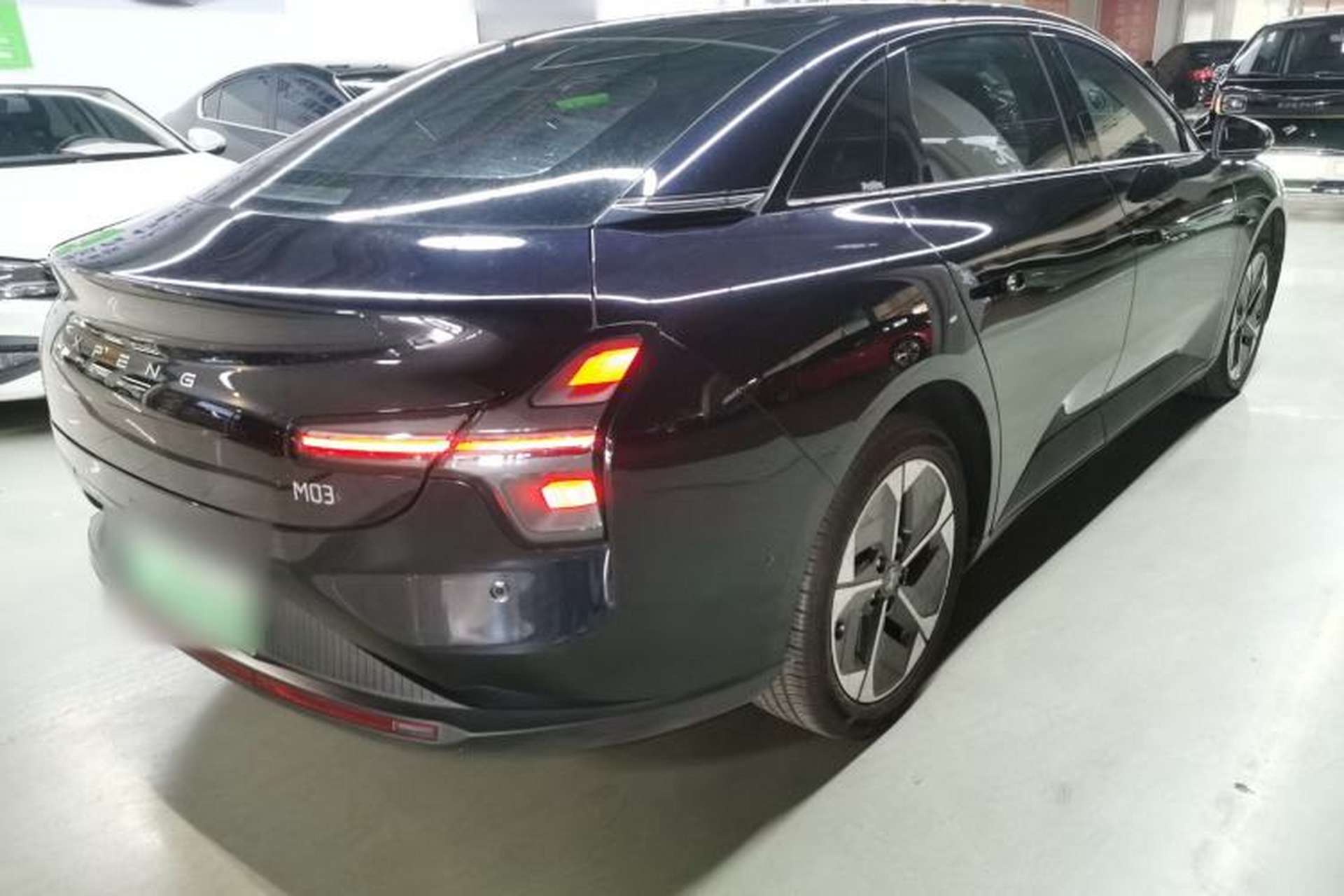 Used XPeng MONA M03 2024 515 Long-Range Rear Right 45 Deg