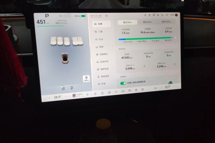 Used XPeng MONA M03 2024 620 with Ultra-Long Range Audio And AC Panel