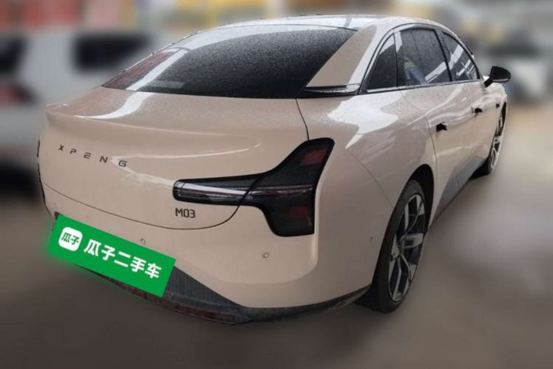 Used XPeng MONA M03 2024 620 with Ultra-Long Range Rear Right 45 Deg
