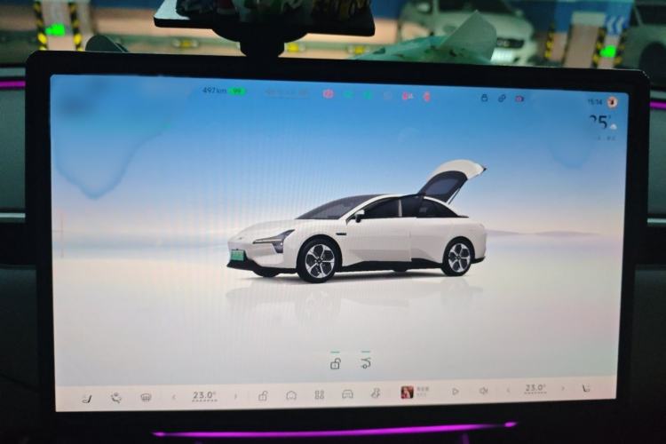 Used XPeng MONA M03 2024 620 with Ultra-Long Range Instrument Cluster