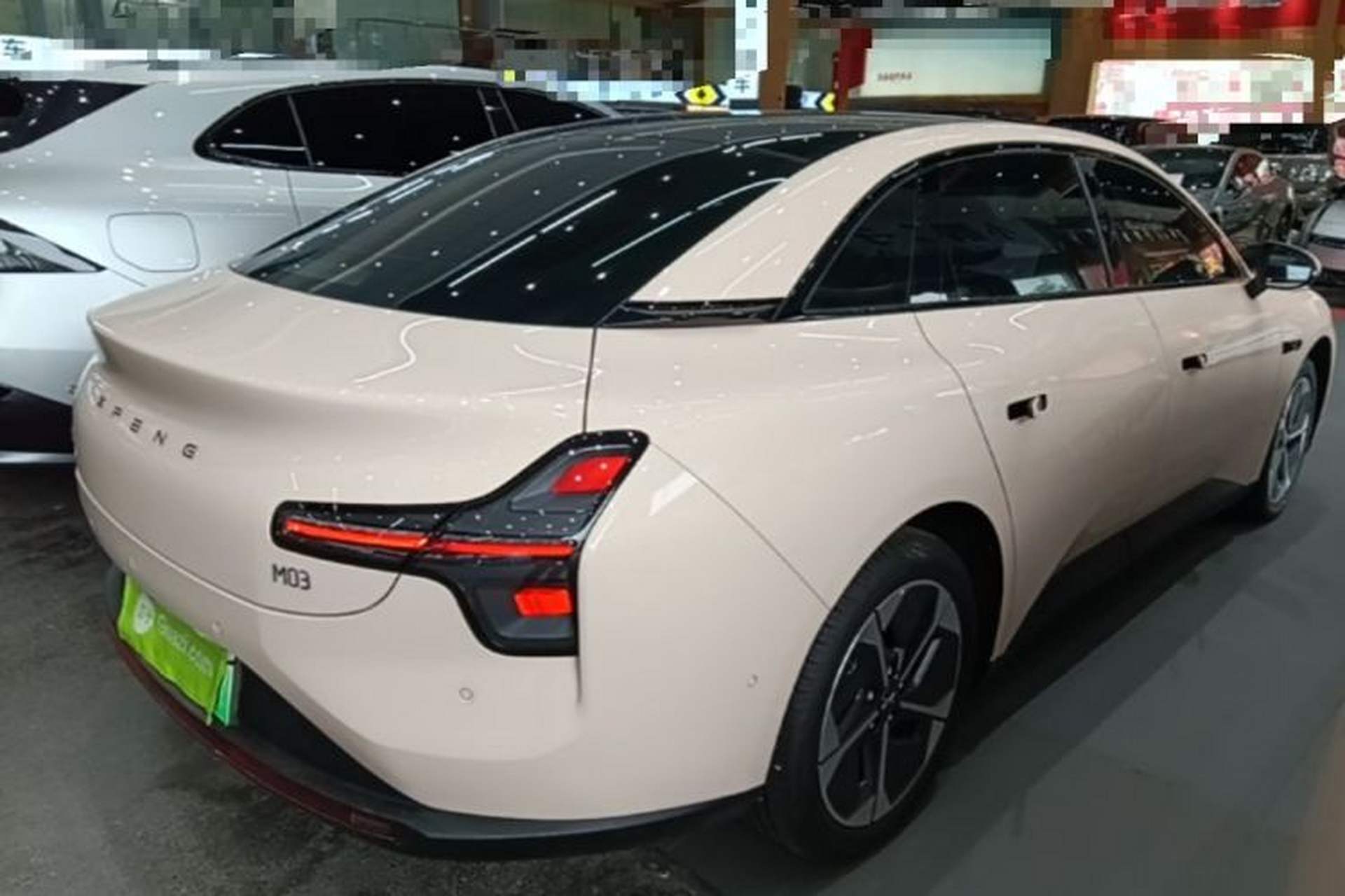 Used XPeng MONA M03 2024 620 with Ultra-Long Range Rear Right 45 Deg