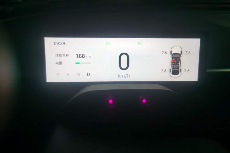 Used XPeng MONA M03 2024 620 with Ultra-Long Range Instrument Cluster