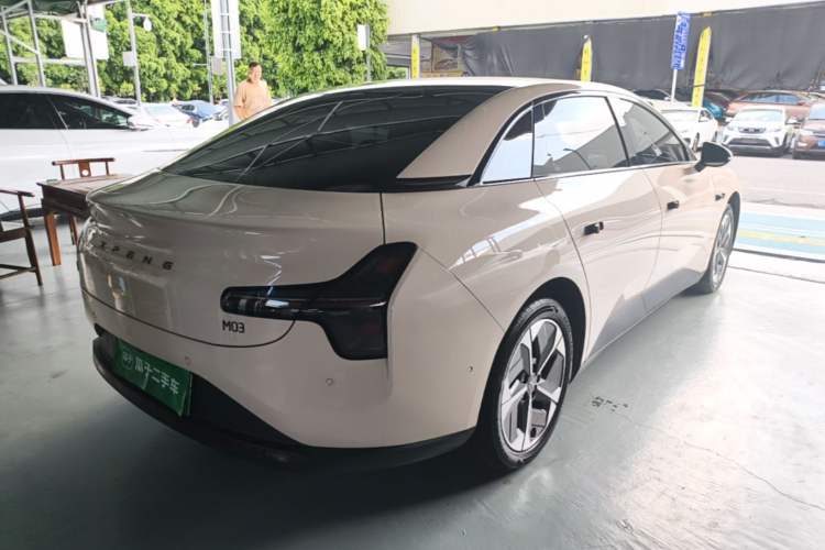 Used XPeng MONA M03 2024 515 Long-Range Rear Right 45 Deg