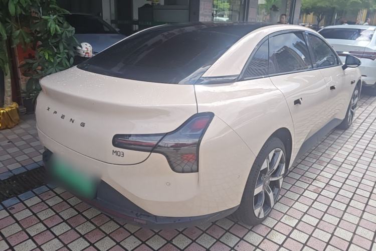 Used XPeng MONA M03 2024 620 with Ultra-Long Range Rear Right 45 Deg