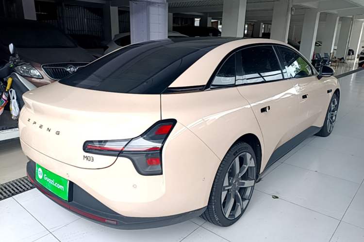 Used XPeng MONA M03 2024 620 with Ultra-Long Range Rear Right 45 Deg