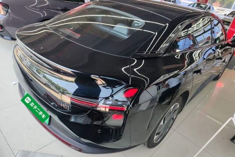 Used XPeng MONA M03 2025 600 with Ultra-Long Range Max Rear Right 45 Deg