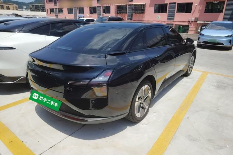 Used XPeng MONA M03 2025 620 Ultra-Long Range Plus Rear Right 45 Deg