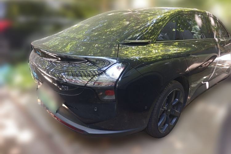 Used XPeng MONA M03 2025 600 with Ultra-Long Range Max Rear Right 45 Deg