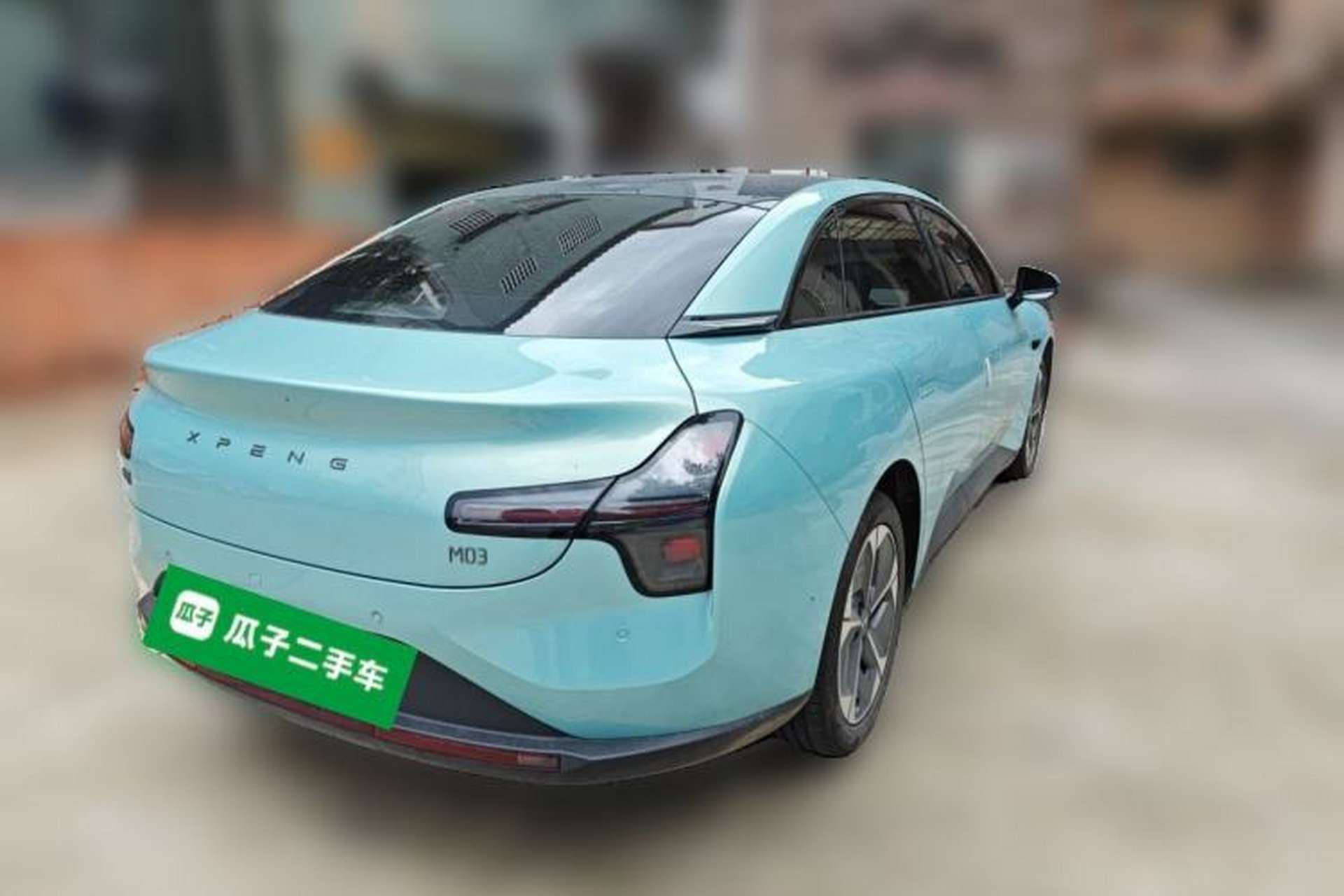Used XPeng MONA M03 2025 620 Ultra-Long Range Plus Rear Right 45 Deg