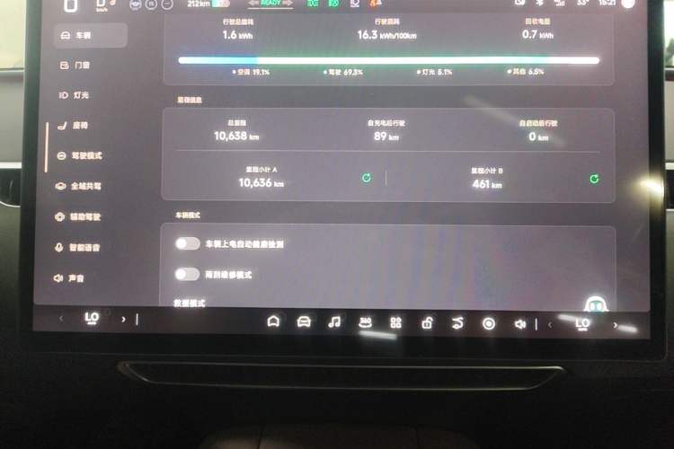 Used XPeng MONA M03 2025 600 with Ultra-Long Range Max Instrument Cluster