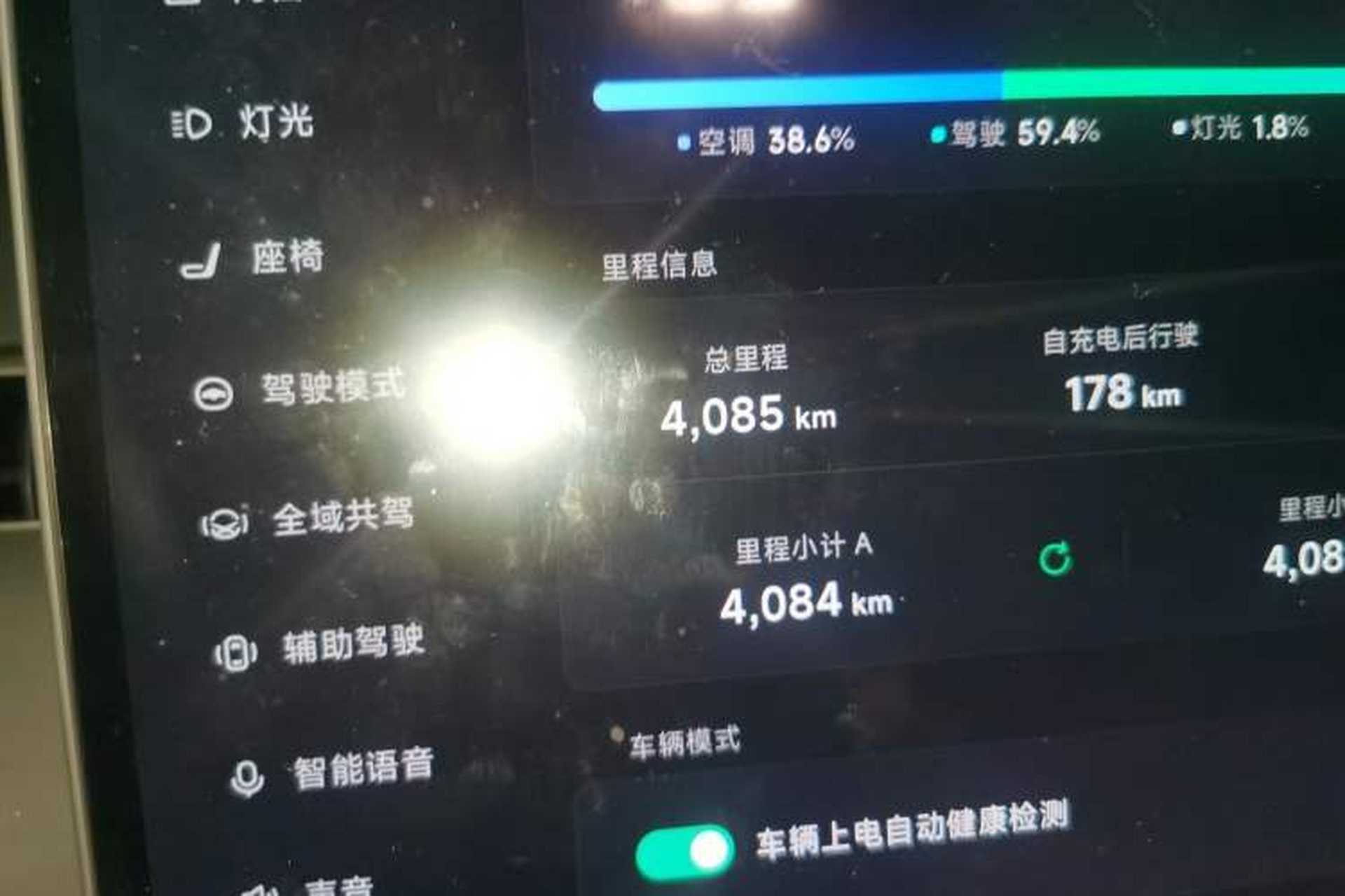 Used XPeng MONA M03 2025 502 Long-Range Max Odometer Close Up