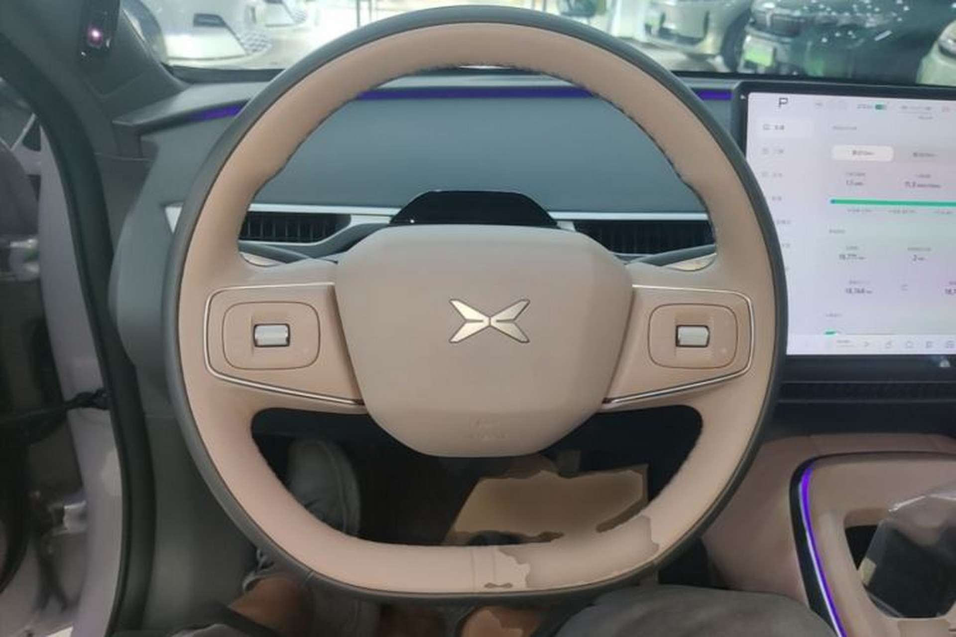 Used XPeng MONA M03 2025 502 Long-Range Max Steering Wheel