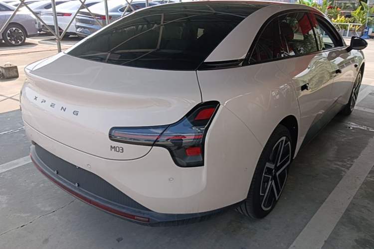 Used XPeng MONA M03 2025 620 Ultra-Long Range Plus Rear Right 45 Deg