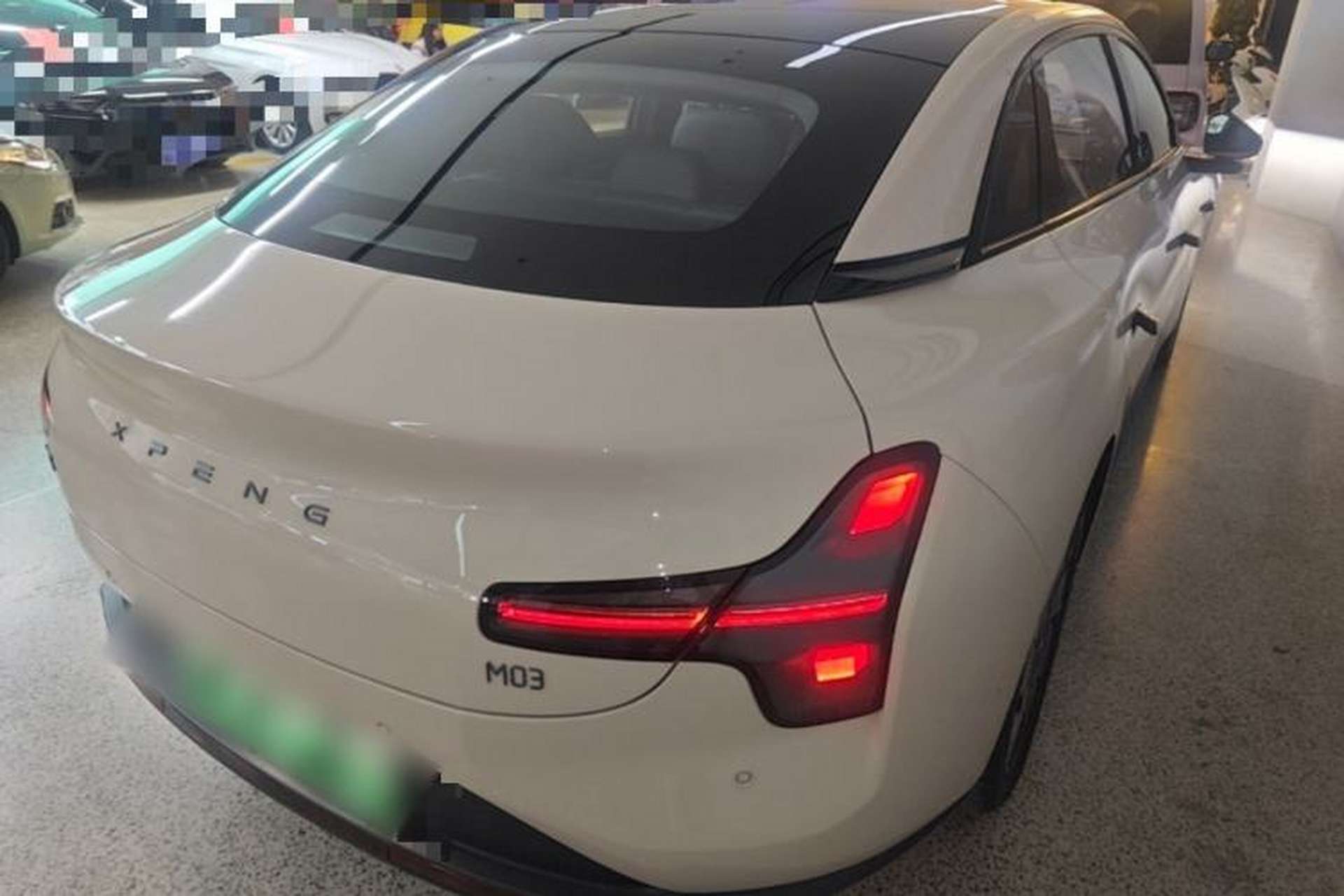 Used XPeng MONA M03 2025 600 with Ultra-Long Range Max Rear Right 45 Deg