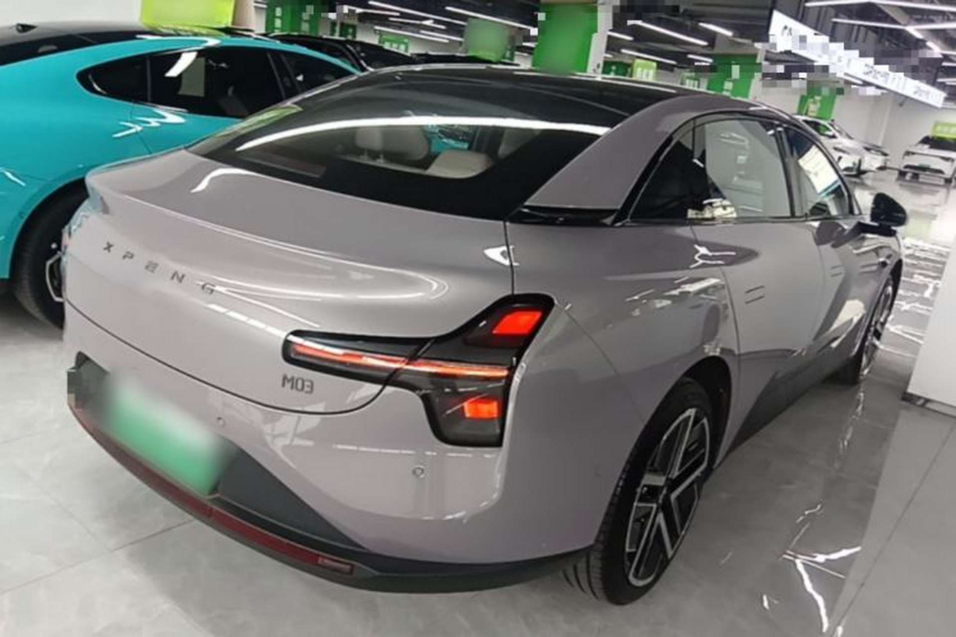 Used XPeng MONA M03 2025 600 with Ultra-Long Range Max Rear Right 45 Deg