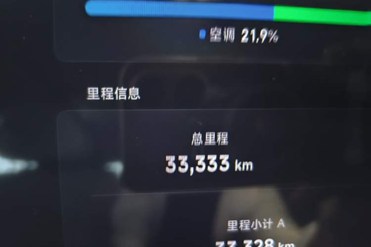 Used XPeng MONA M03 2025 600 with Ultra-Long Range Max Odometer Close Up