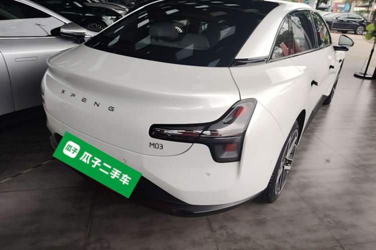 Used XPeng MONA M03 2025 600 with Ultra-Long Range Max Rear Right 45 Deg
