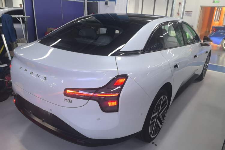 Used XPeng MONA M03 2025 600 with Ultra-Long Range Max Rear Right 45 Deg