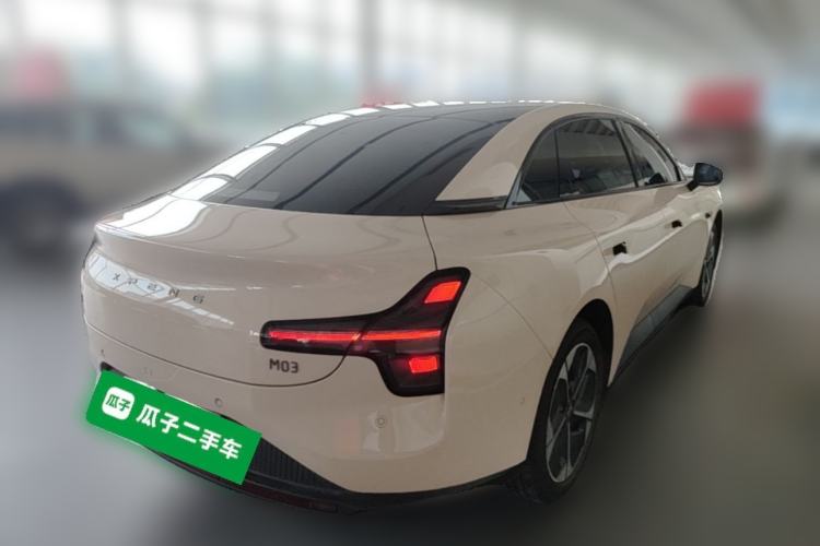 Used XPeng MONA M03 2025 620 Ultra-Long Range Plus Rear Right 45 Deg