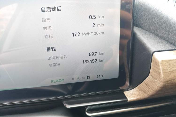 Used XPeng P5 2021 460G+ Odometer Close Up