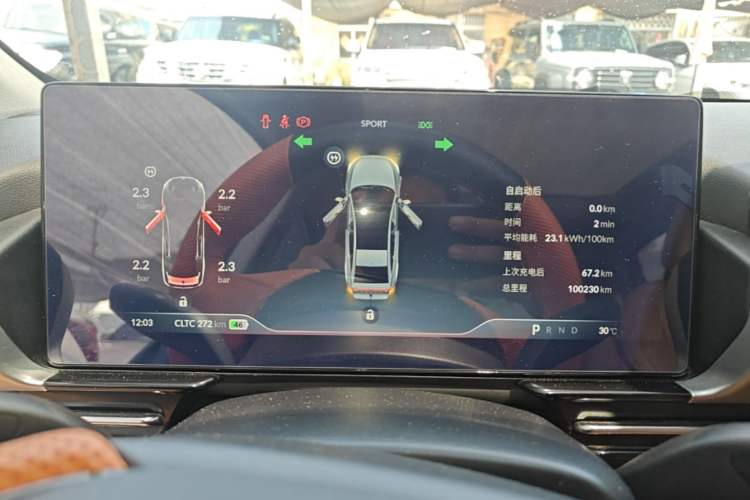 Used XPeng P5 2021 600P Instrument Cluster