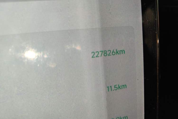 Used XPeng P5 2021 600P Odometer Close Up