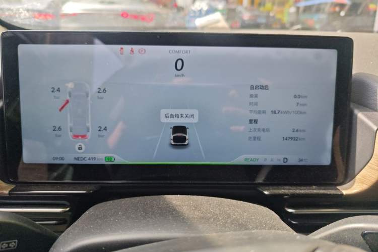 Used XPeng P5 2021 460G+ Instrument Cluster