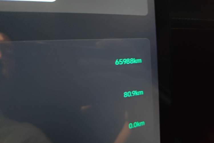 Used XPeng P5 2023 Smart Drive Edition Odometer Close Up