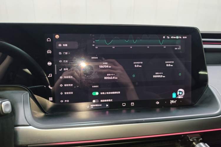 Used XPeng P7 2020 670E Instrument Cluster