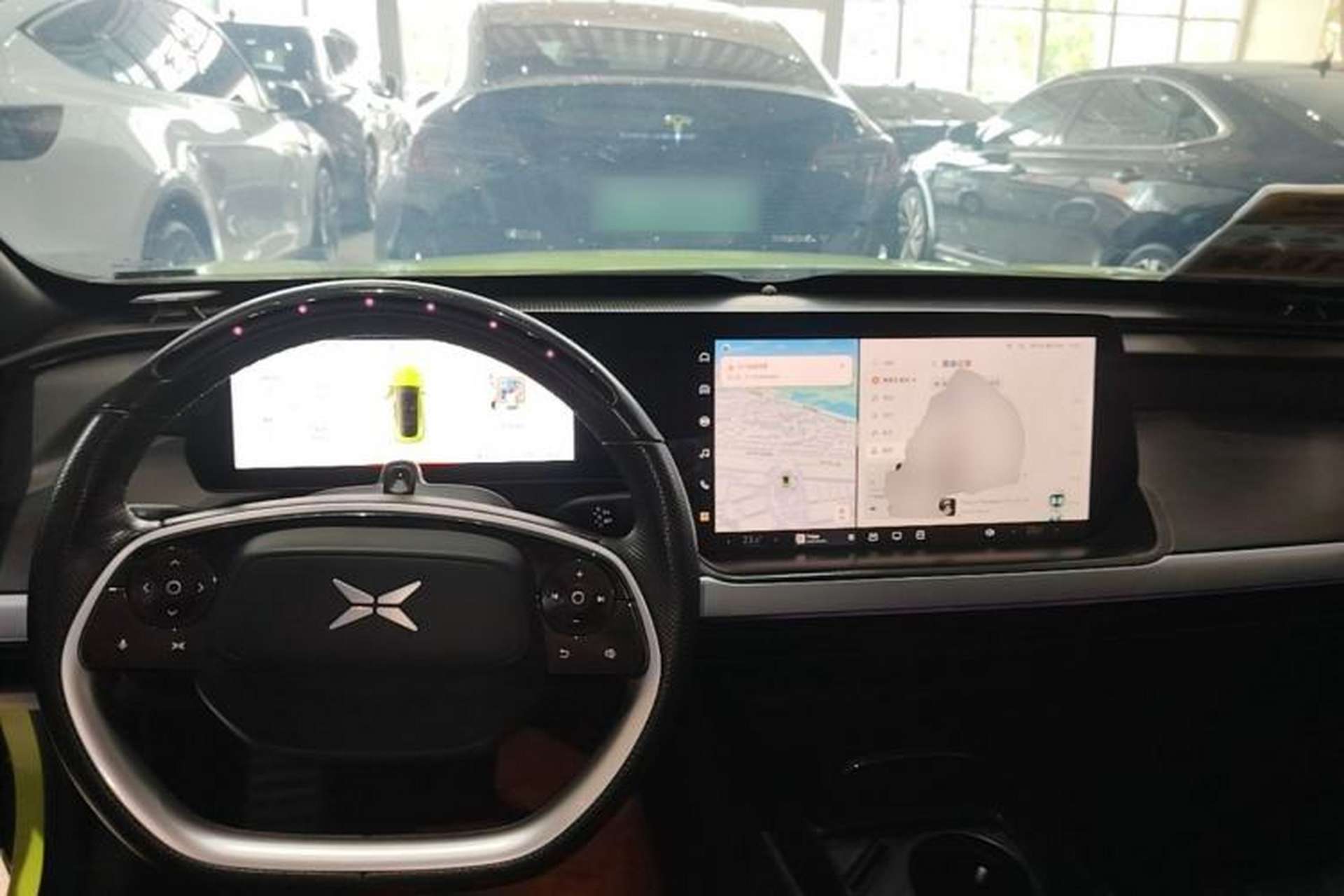 Used XPeng P7 2021 562E Pengyi Performance Edition Center Console