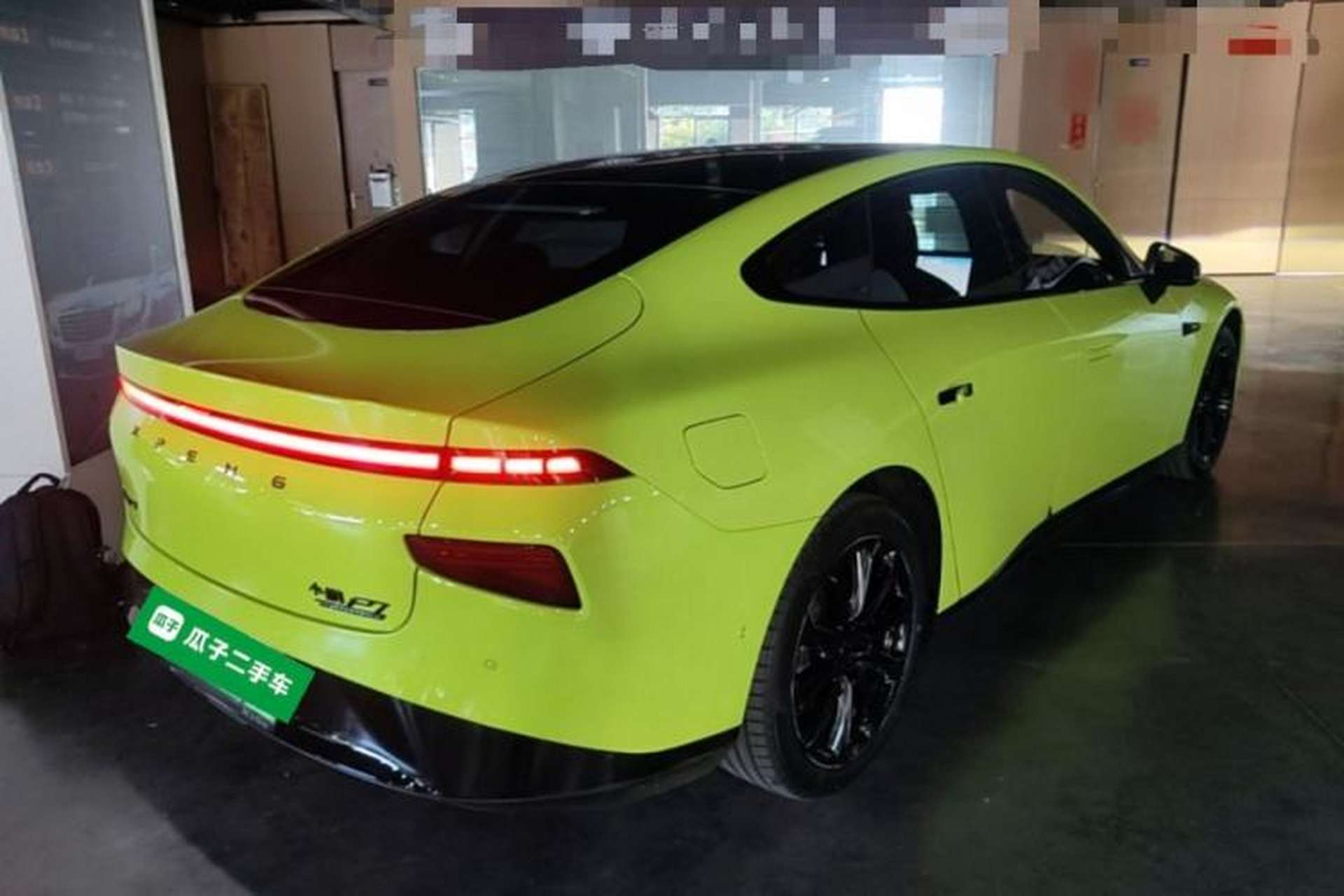 Used XPeng P7 2021 562E Pengyi Performance Edition Rear Right 45 Deg