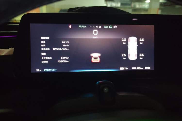 Used XPeng P7 2021 670E Pengyi Edition Instrument Cluster