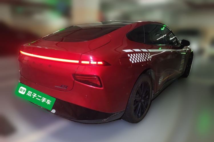 Used XPeng P7 2021 670E Pengyi Edition Rear Right 45 Deg