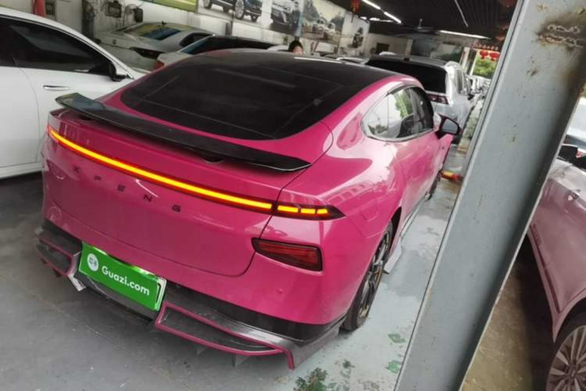 Used XPeng P7 2021 670E Pengyi Edition Rear Right 45 Deg