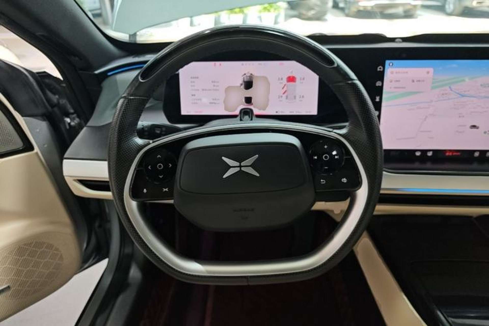 Used XPeng P7 2021 670G Steering Wheel