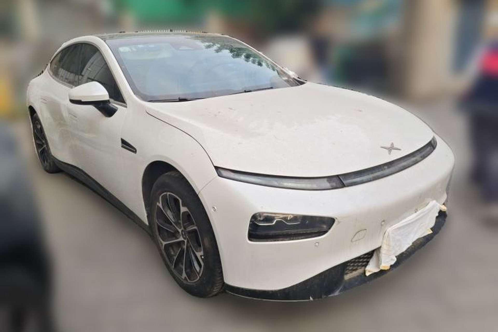 Used XPeng P7 2021 480N Front Right 45 Deg