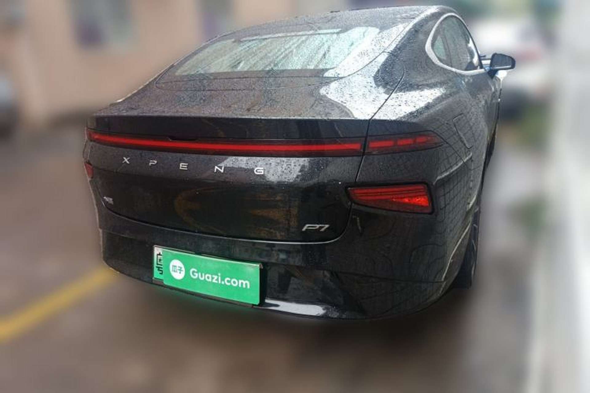 Used XPeng P7 2022 480 Standard Range Smart Drive Edition Rear Right 45 Deg