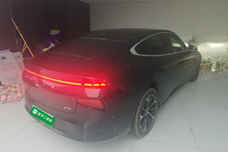 Used XPeng P7 2022 625E Rear Right 45 Deg